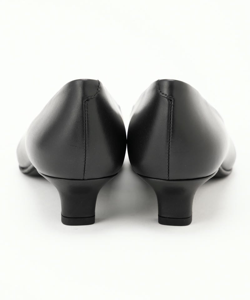リーガル　 F23RAH プレーントゥローヒールレザーパンプス
