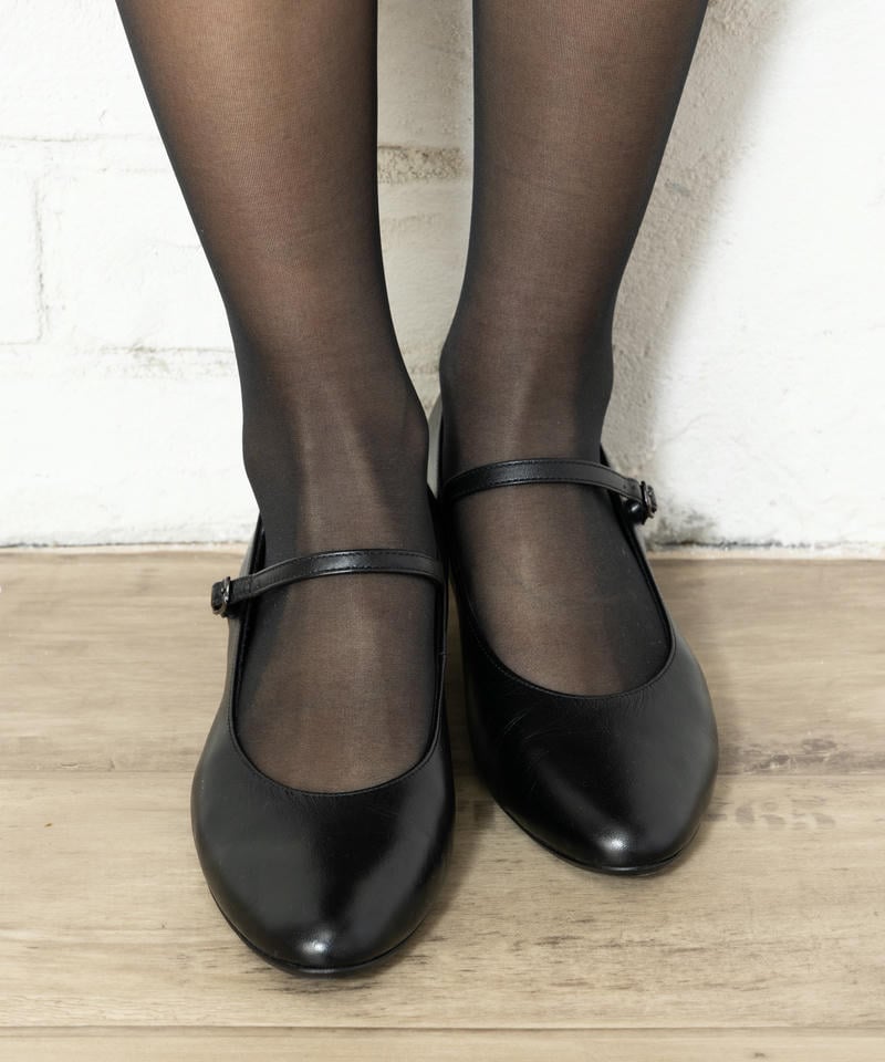 ビューフィット A58YAF メリージェーンレザーパンプス ビューフィット A58YAF メリージェーンレザーパンプス