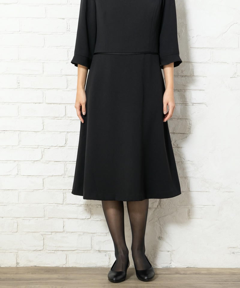 【8点セット】1つボタンラウンドテーラードジャケット&Aラインワンピース