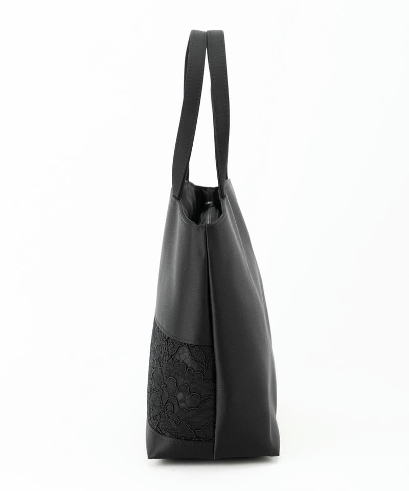 アンフィニ　レース切替ソフトトートバッグ