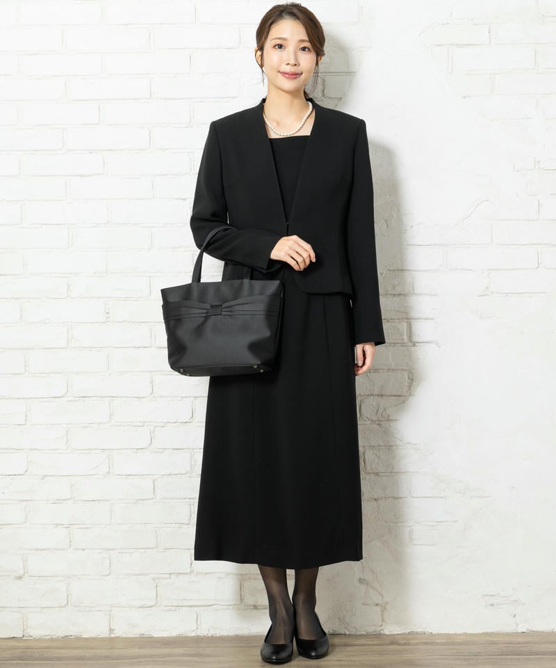 リボンデザインソフトトートバッグ