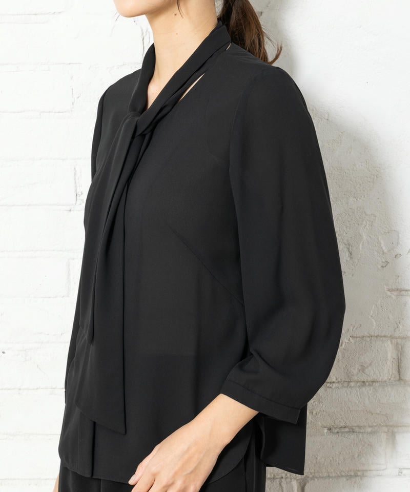 ブラックフォーマルセットアップパンツ