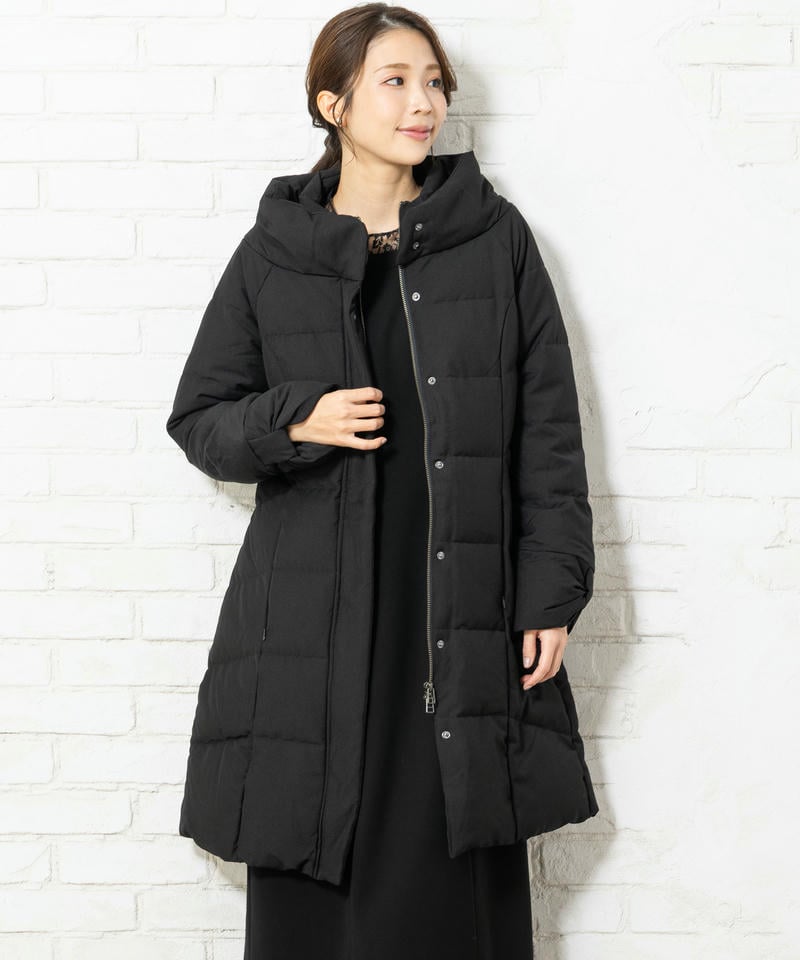 ルイルエブティック　リボンスリーブダウンコート