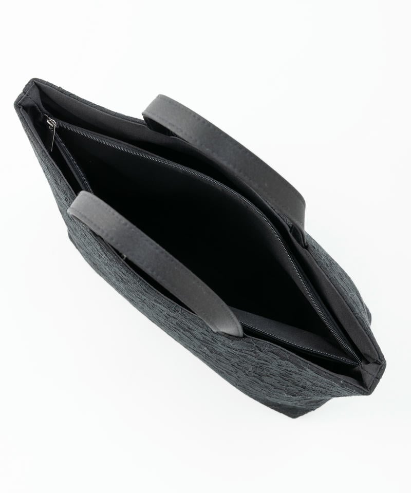 カレット　総レースソフトトートバッグ