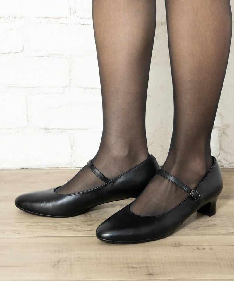 ビューフィット A58YAF メリージェーンレザーパンプス ビューフィット A58YAF メリージェーンレザーパンプス