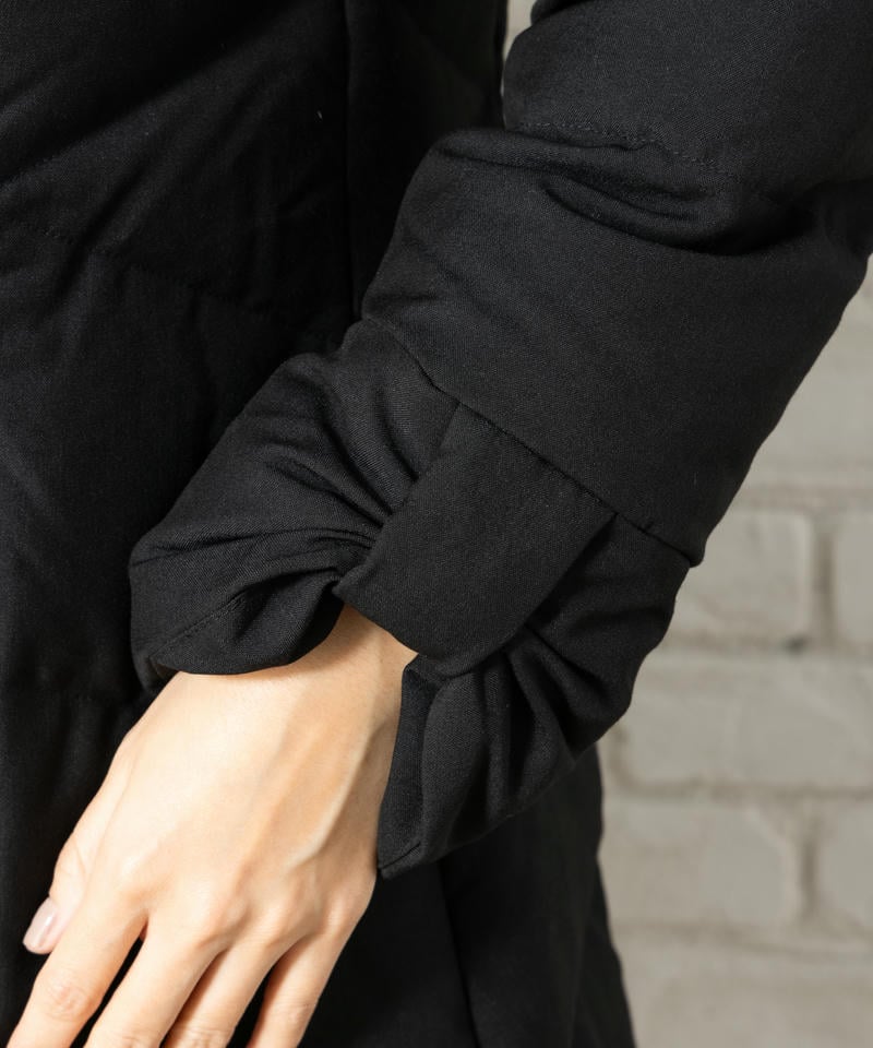 ルイルエブティック　リボンスリーブダウンコート