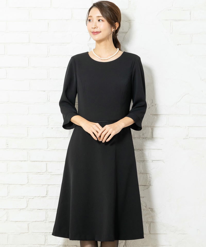 【8点セット】1つボタンラウンドテーラードジャケット&Aラインワンピース