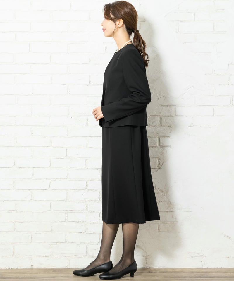 ダーバン バーズアイ・ストレッチジャケット&ブラウジングワンピース ダーバン バーズアイ・ストレッチジャケット&ブラウジングワンピース