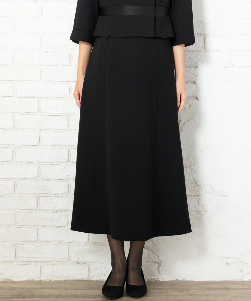 【8点セット】バックスタンドカラージャケット&ロングワンピース/S(7号)