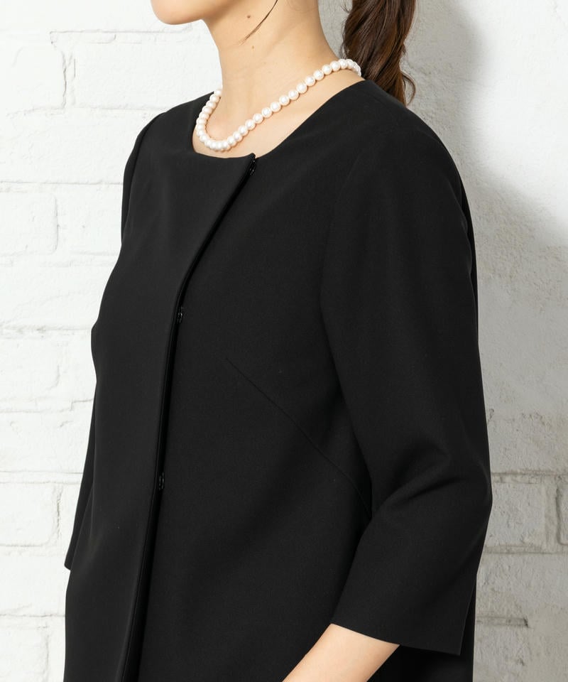 ロングブラウス&セミワイドパンツスーツ/S(7号) ロングブラウス&セミワイドパンツスーツ/S(7号)