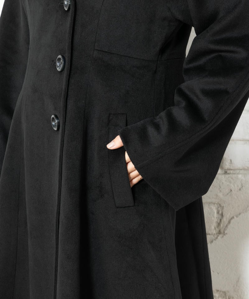 ルイルエブティック　ケープスリーブチェスターコート