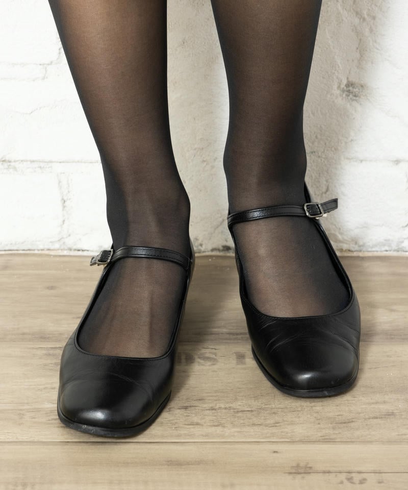 リーガル レザーストラップパンプス3.5㎝ヒール