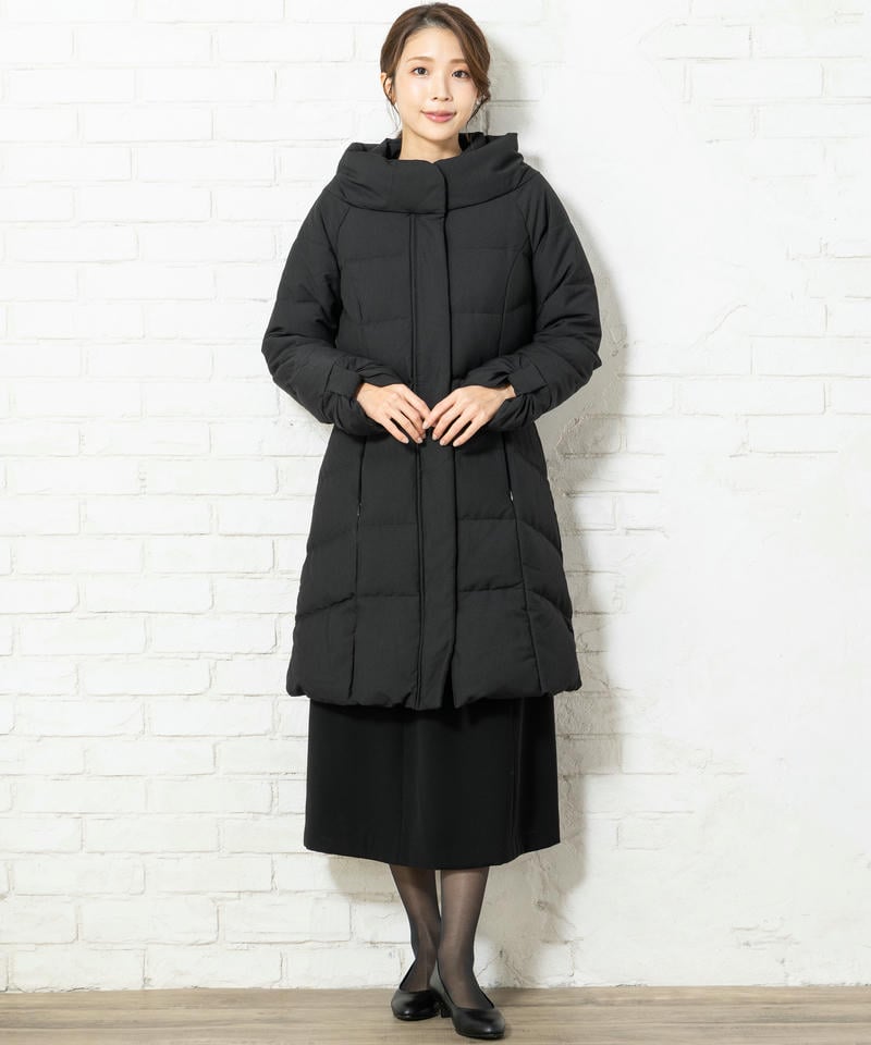 ルイルエブティック　リボンスリーブダウンコート