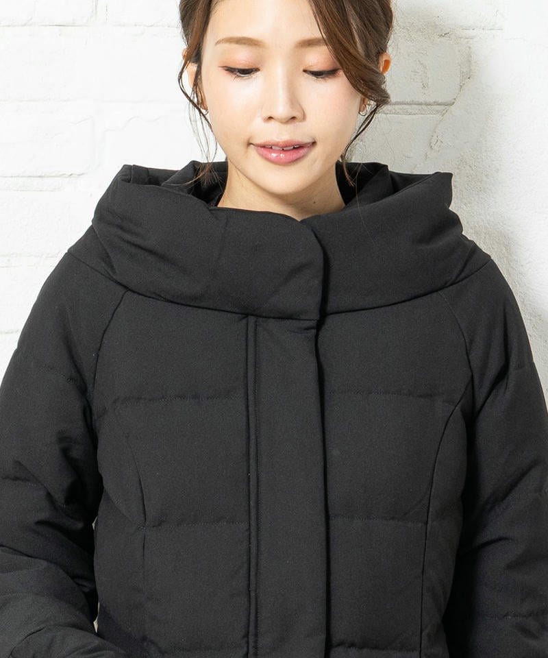 ルイルエブティック　リボンスリーブダウンコート