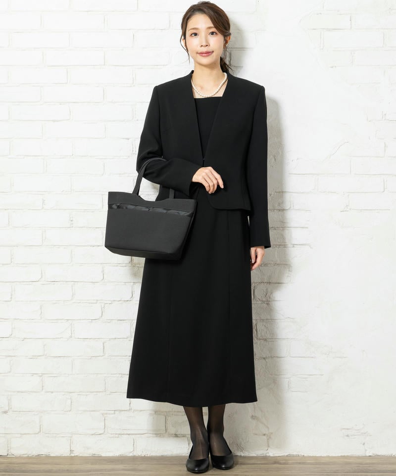 アンフィニ　グログランリボンソフトバッグ