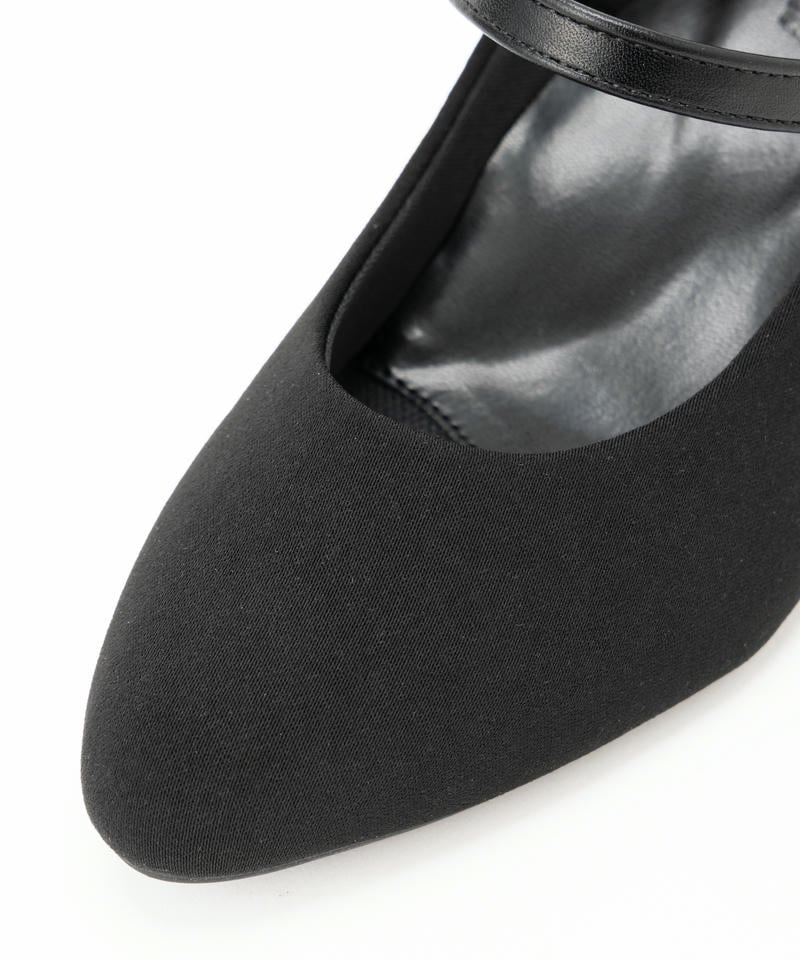 ストラップサテンパンプス ストラップサテンパンプス