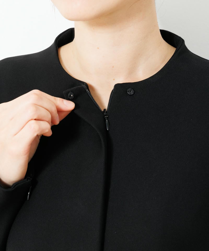 ラネリ ペプラムデザインセットアップ風ワンピース ラネリ ペプラムデザインセットアップ風ワンピース