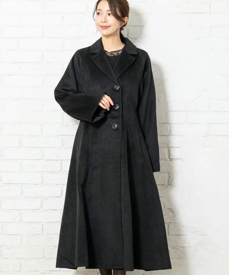 ルイルエブティック　ケープスリーブチェスターコート