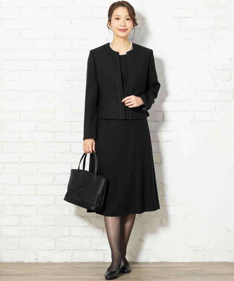 アンフィニ　レース切替ソフトトートバッグ