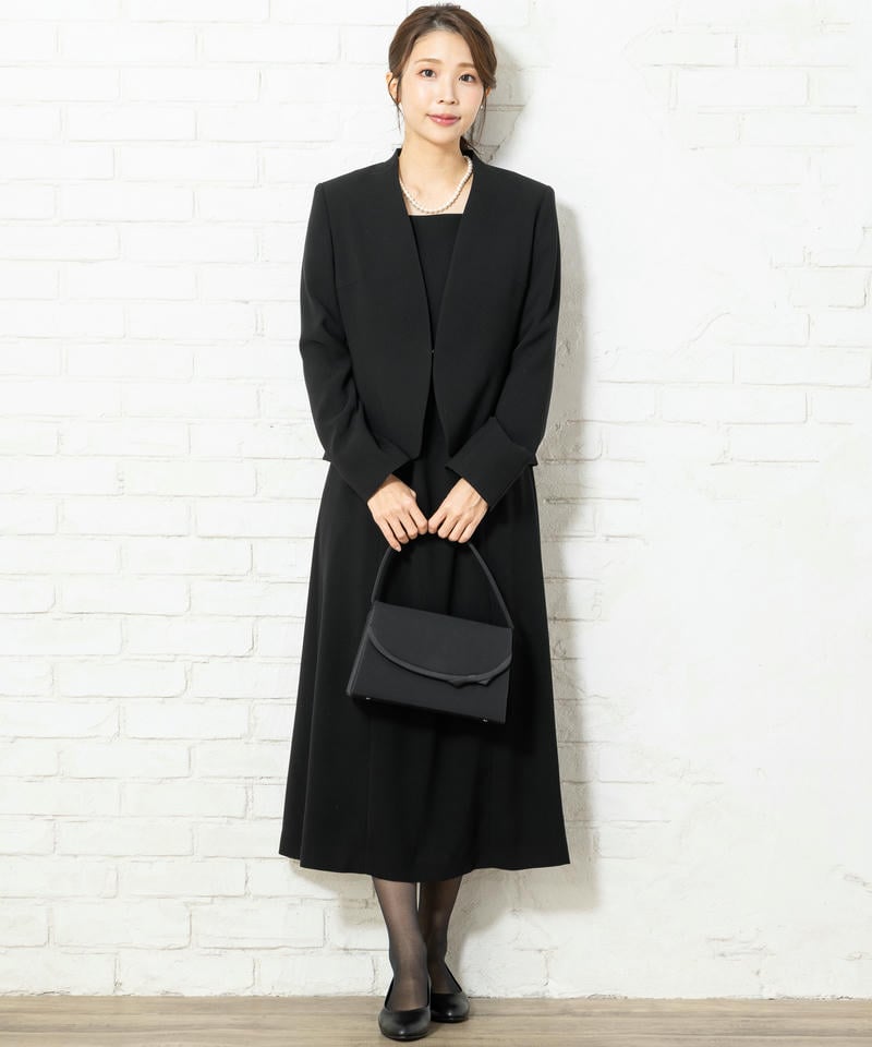 サイドサテンリボン&グログランフォーマルバッグ サイドサテンリボン&グログランフォーマルバッグ