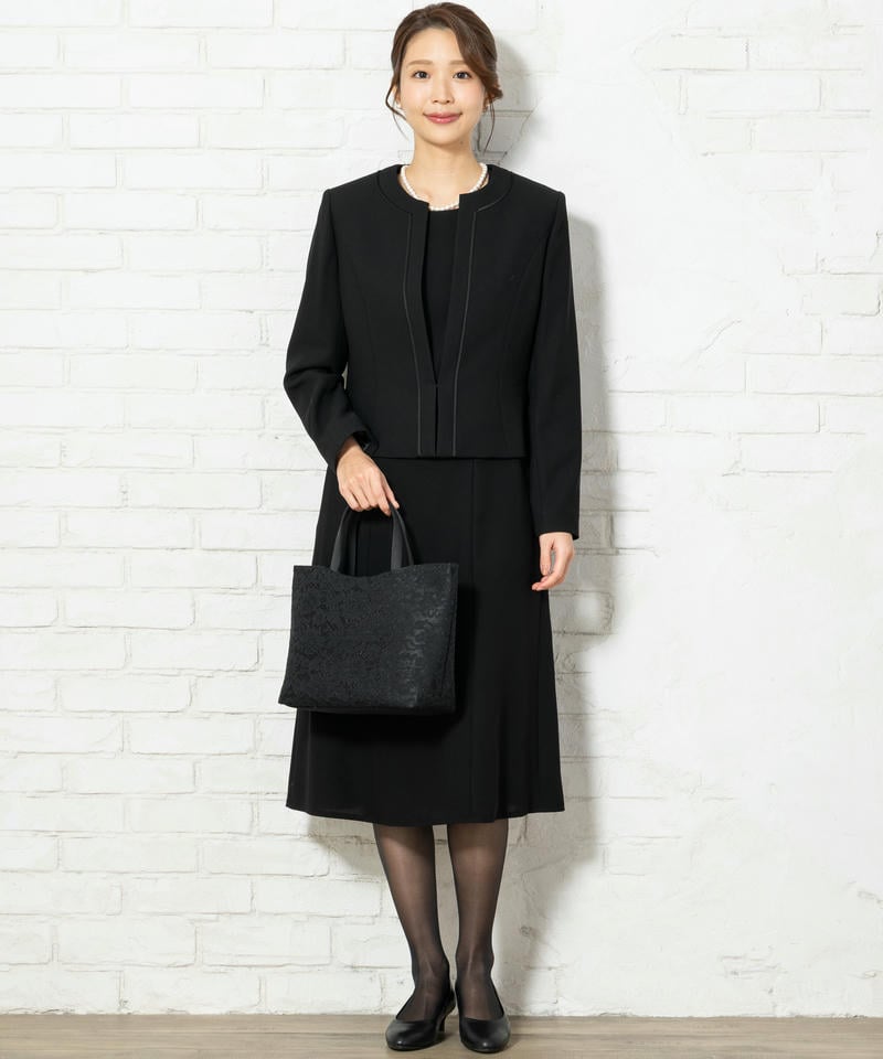 カレット　総レースソフトトートバッグ