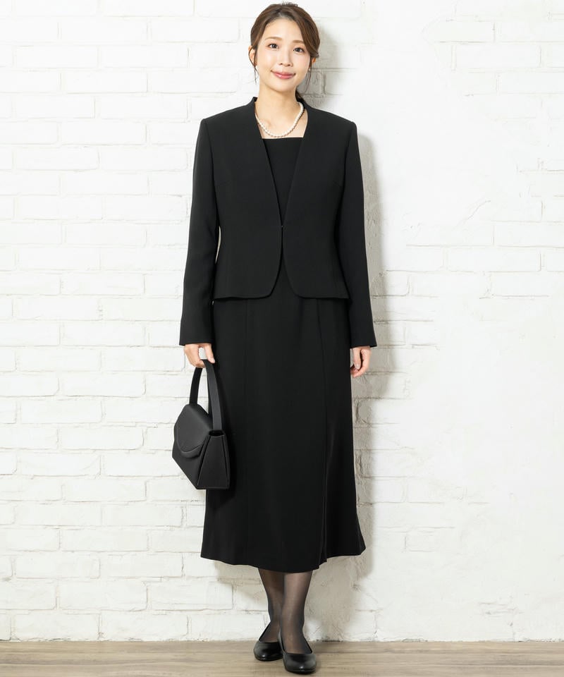 切替リボン風フォーマルバッグ