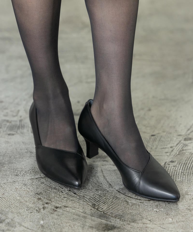 リーガル　A66WAF カットワークパンプス