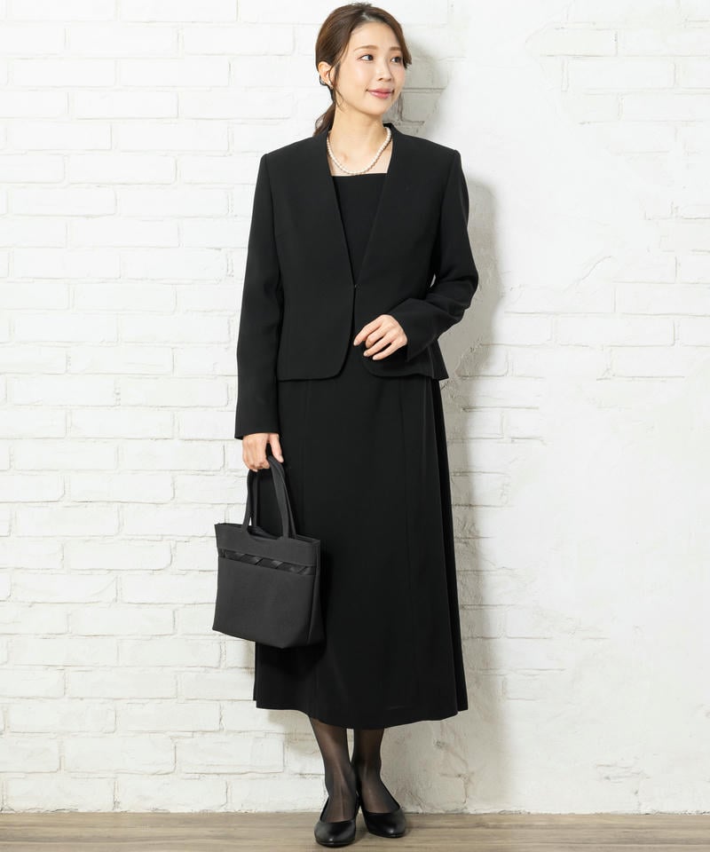 アンフィニ　グログランリボンソフトバッグ