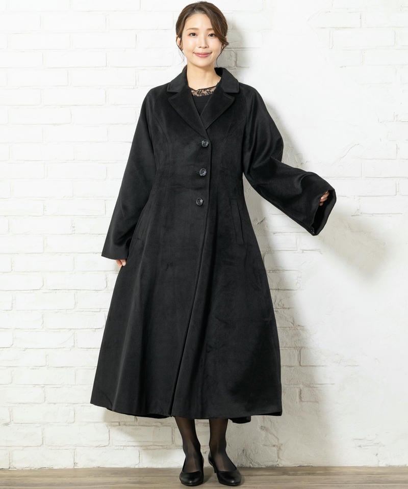 ルイルエブティック　ケープスリーブチェスターコート
