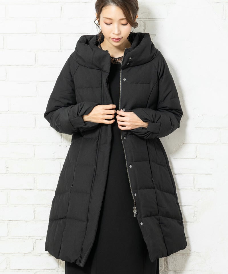 ルイルエブティック　リボンスリーブダウンコート