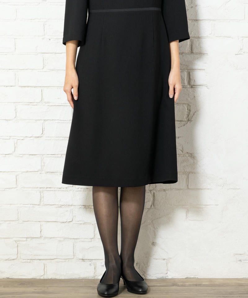 ソリテール【8点セット】サテン切り替えノーカラージャケットアンサンブルセット