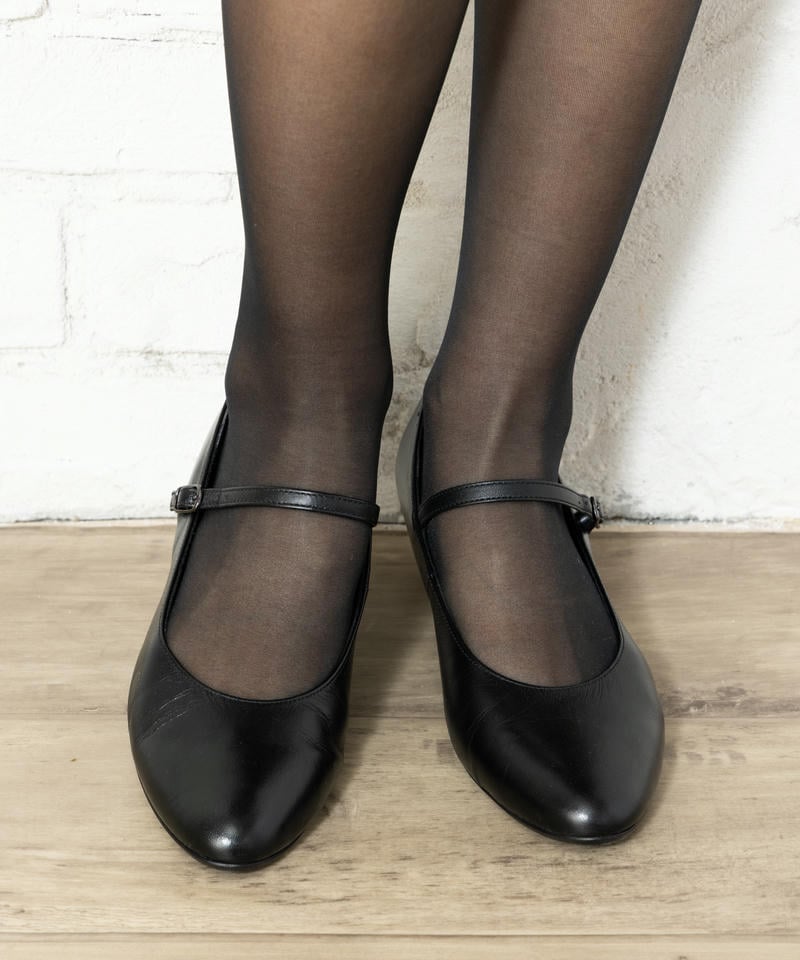 ビューフィット A58YAF メリージェーンレザーパンプス ビューフィット A58YAF メリージェーンレザーパンプス