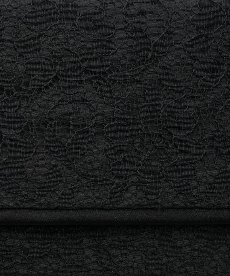 アンフィニ　レース袱紗　ブラック