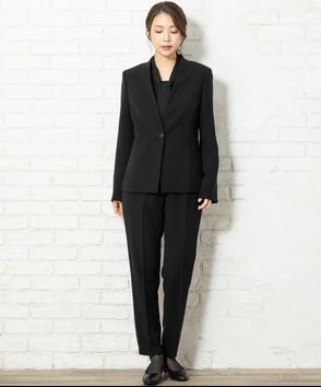 東京ソワール; ブラックフォーマルセットアップパンツ