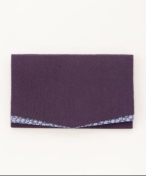 Select Shop; 小花ちりめん袱紗　パープル