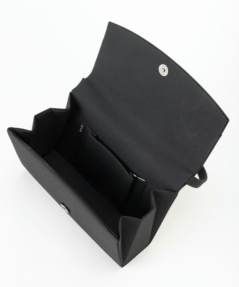 【廃棄】ダブルフラップデザインフォーマルバッグ