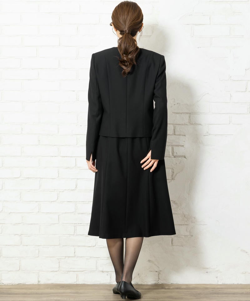 ダーバン バーズアイ・ストレッチジャケット&ブラウジングワンピース ダーバン バーズアイ・ストレッチジャケット&ブラウジングワンピース