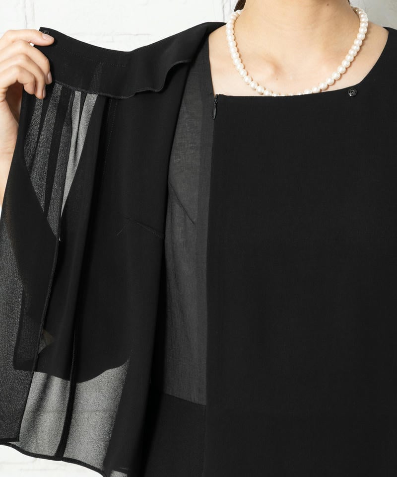 ダーバン バーズアイ・ストレッチジャケット&ブラウジングワンピース ダーバン バーズアイ・ストレッチジャケット&ブラウジングワンピース