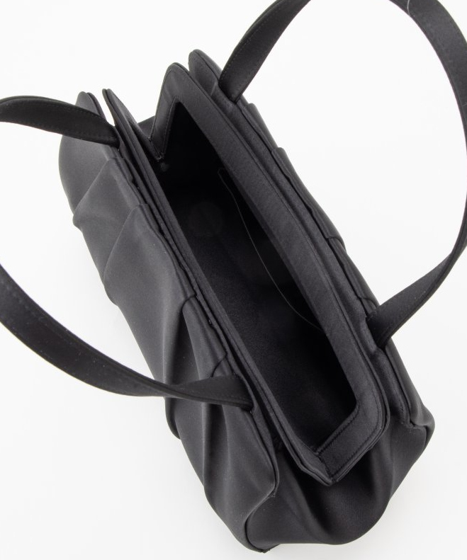 ソフトタックブラックフォーマルバッグ