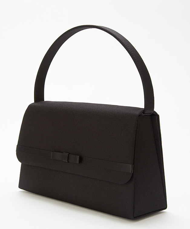 エメ 平リボンブラックフォーマルバック エメ 平リボンブラックフォーマルバック