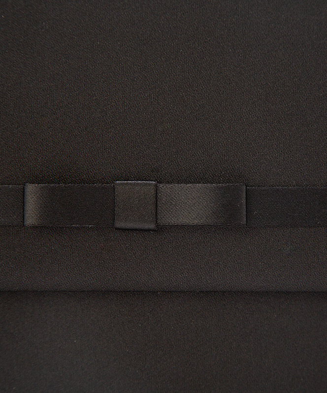 エメ 平リボンブラックフォーマルバック エメ 平リボンブラックフォーマルバック