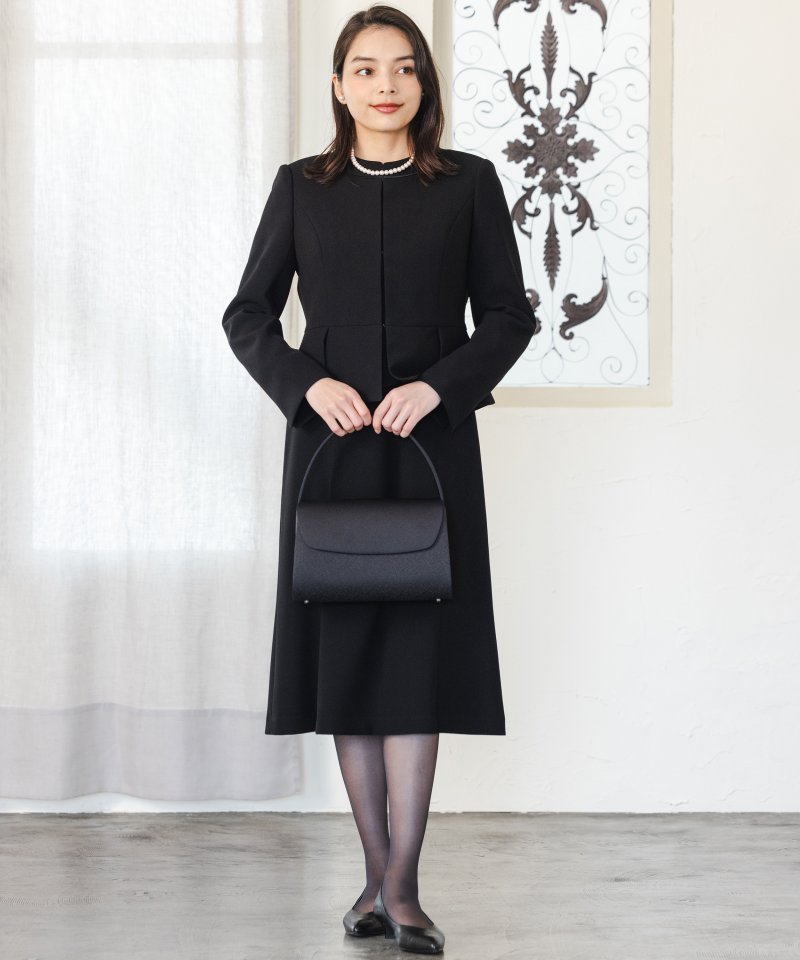 インナーマグネットジャカードフォーマルバッグ