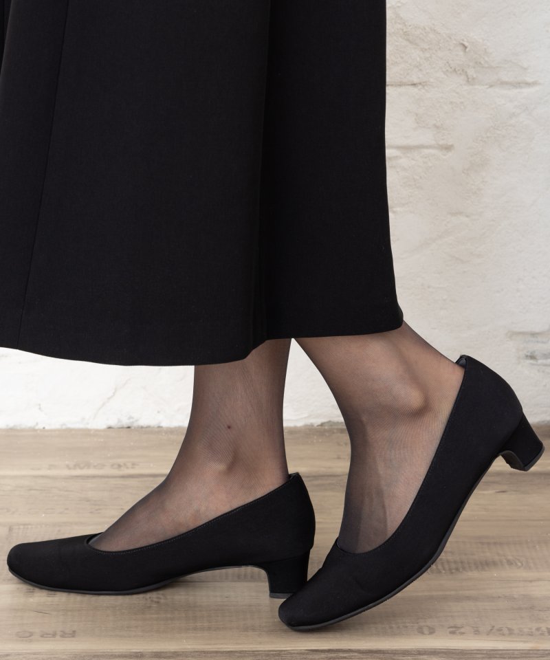 カレット ブラックフォーマルパンプス/23.5(3E) カレット ブラックフォーマルパンプス/23.5(3E)