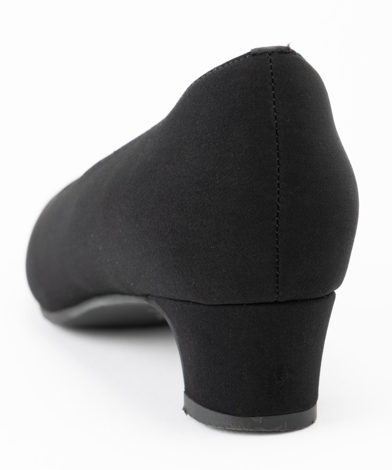 カレット　ブラックフォーマルパンプス/22.5(3E)