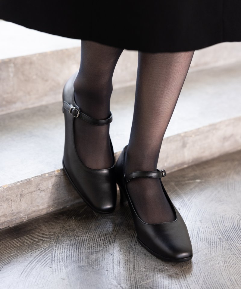 リーガル レザーストラップパンプス4.5㎝ヒール/23.5(E) リーガル レザーストラップパンプス4.5㎝ヒール/23.5(E)