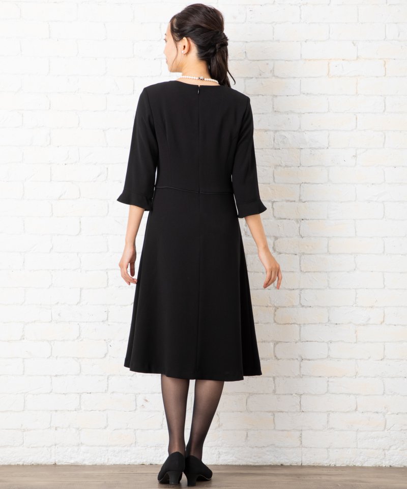 【8点セット】1つボタンラウンドテーラードジャケット&Aラインワンピース/4L(17号)