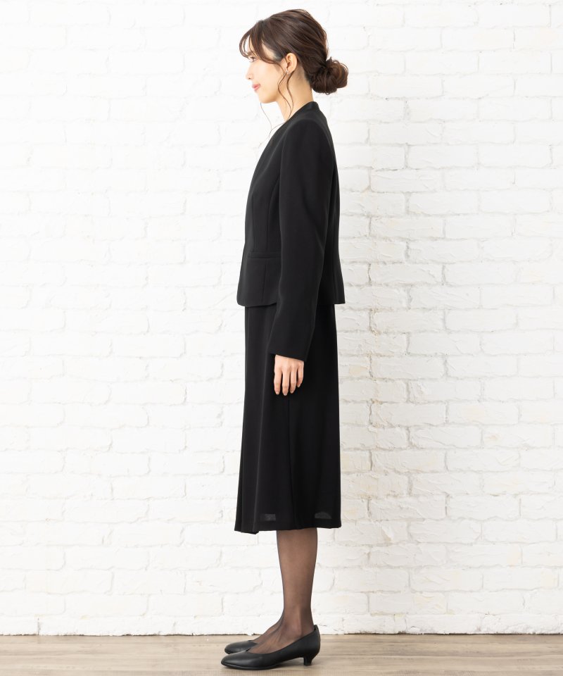 エメ　V字ジャケットオリジナルブラックフォーマル/M(9号)