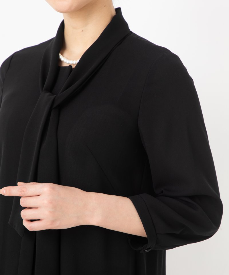 ブラックフォーマルセットアップパンツ/M(9号)