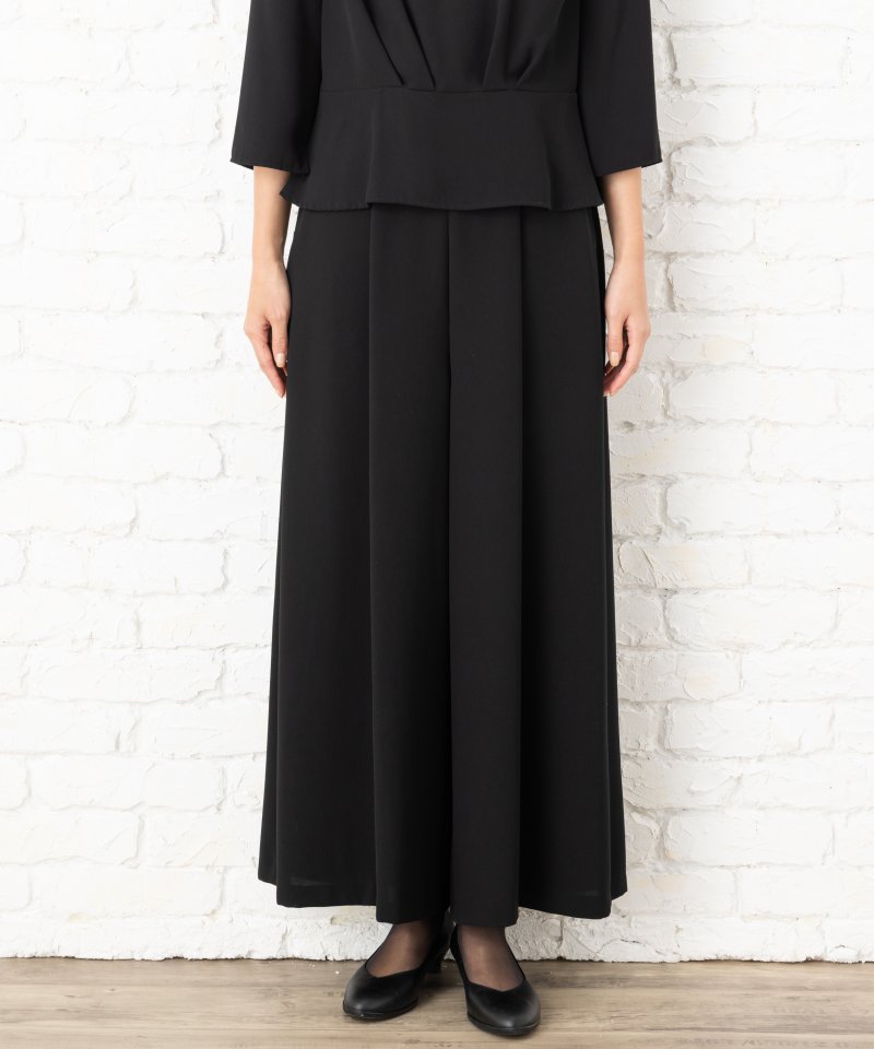 エメ　ブラックフォーマルパンツアンサンブル/L(11号)