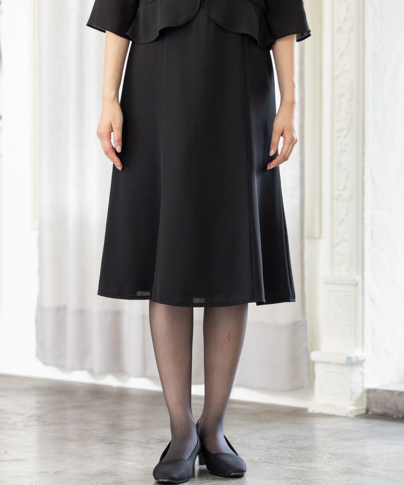 レース使いアンサンブル風マーメイドワンピース/LL(13号)